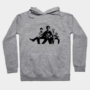 Napolean, Kip, and Uncle Rico on a couch Hoodie